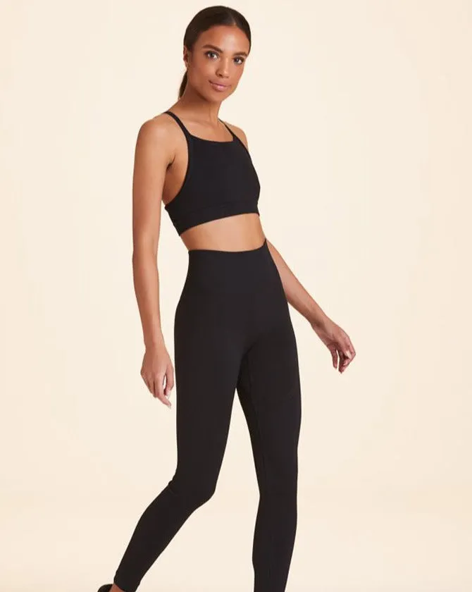 Barre Seamless Leggings Black sold by Boston Proper product image thumbnail 5