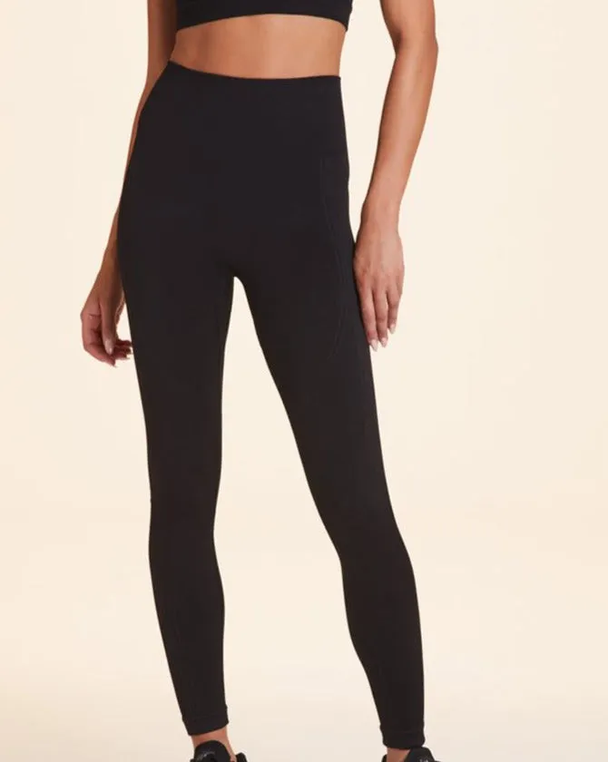Barre Seamless Leggings Black sold by Boston Proper