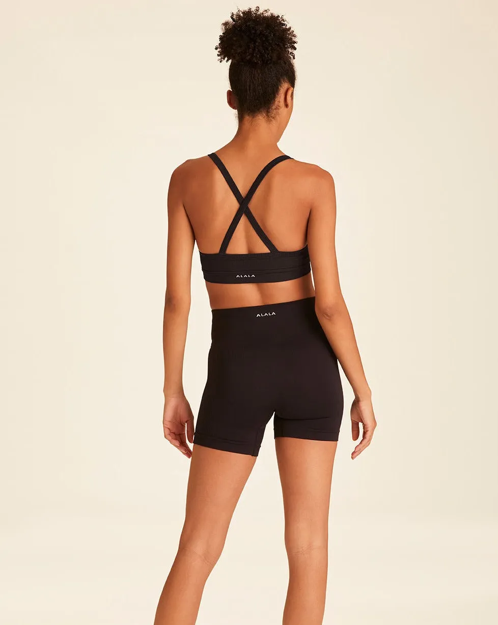 Barre Seamless Short Black sold by Boston Proper product image thumbnail 3