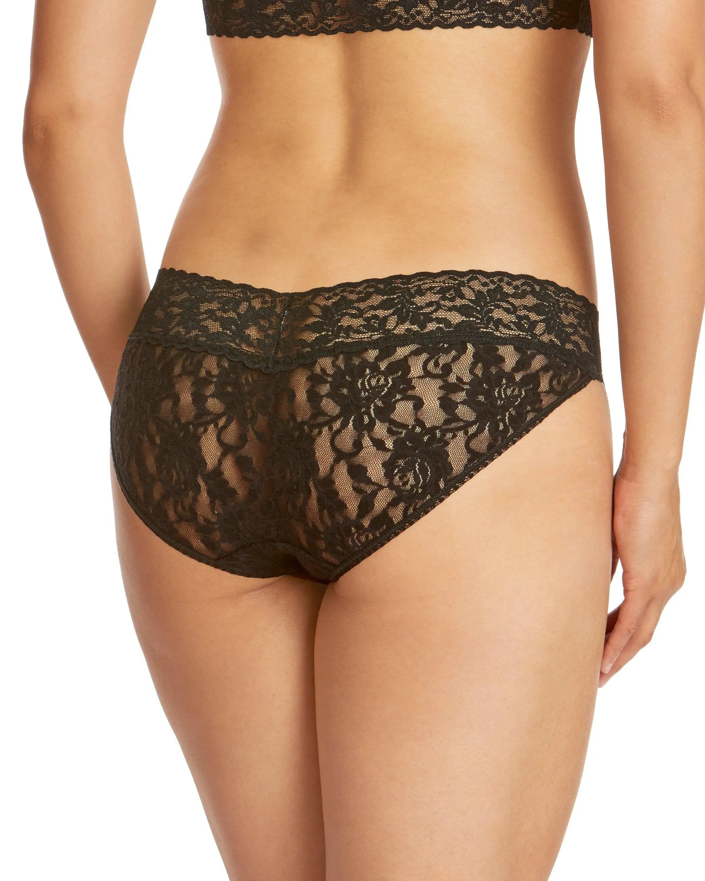 Signature Lace V-Kini Black sold by Boston Proper product image thumbnail 2