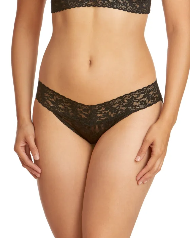 Signature Lace V-Kini Black sold by Boston Proper