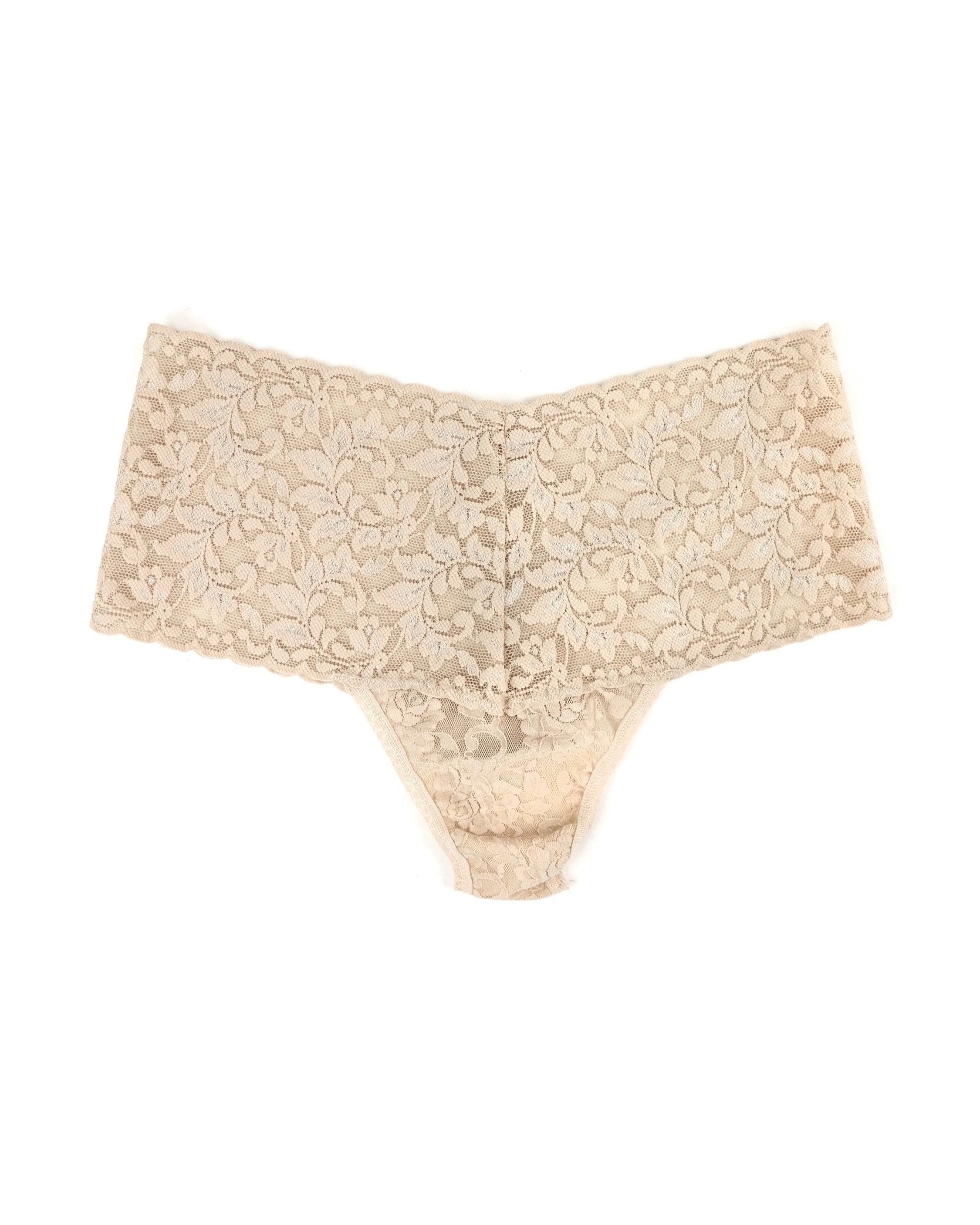 Retro Lace Thong Chai sold by Boston Proper