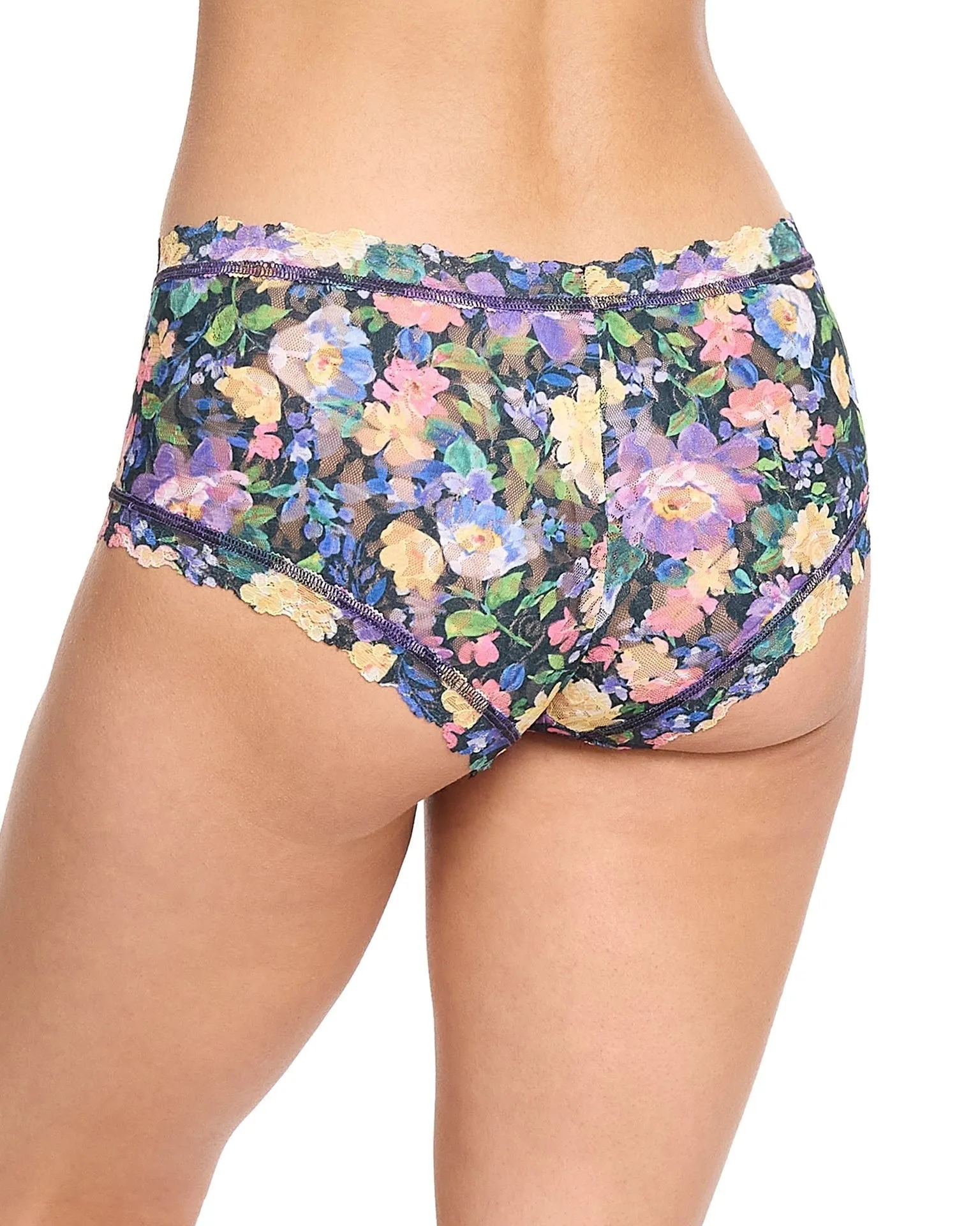 Printed Signature Lace Boyshort Dream Garden sold by Boston Proper product image thumbnail 2