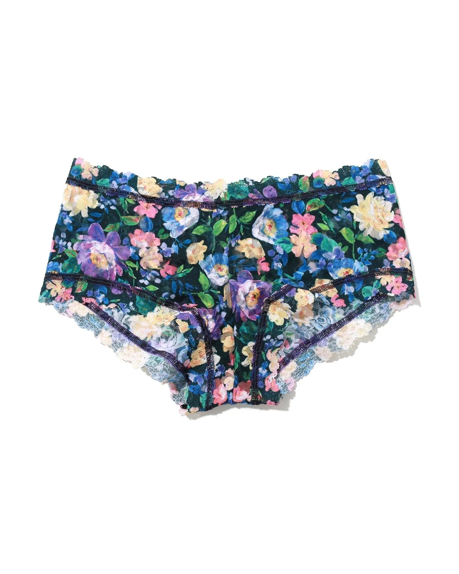 Printed Signature Lace Boyshort Dream Garden sold by Boston Proper product image thumbnail 3