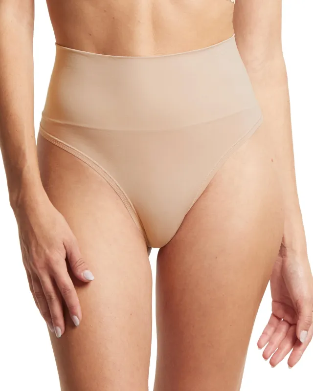 Body™ Midrise Thong Chai sold by Boston Proper