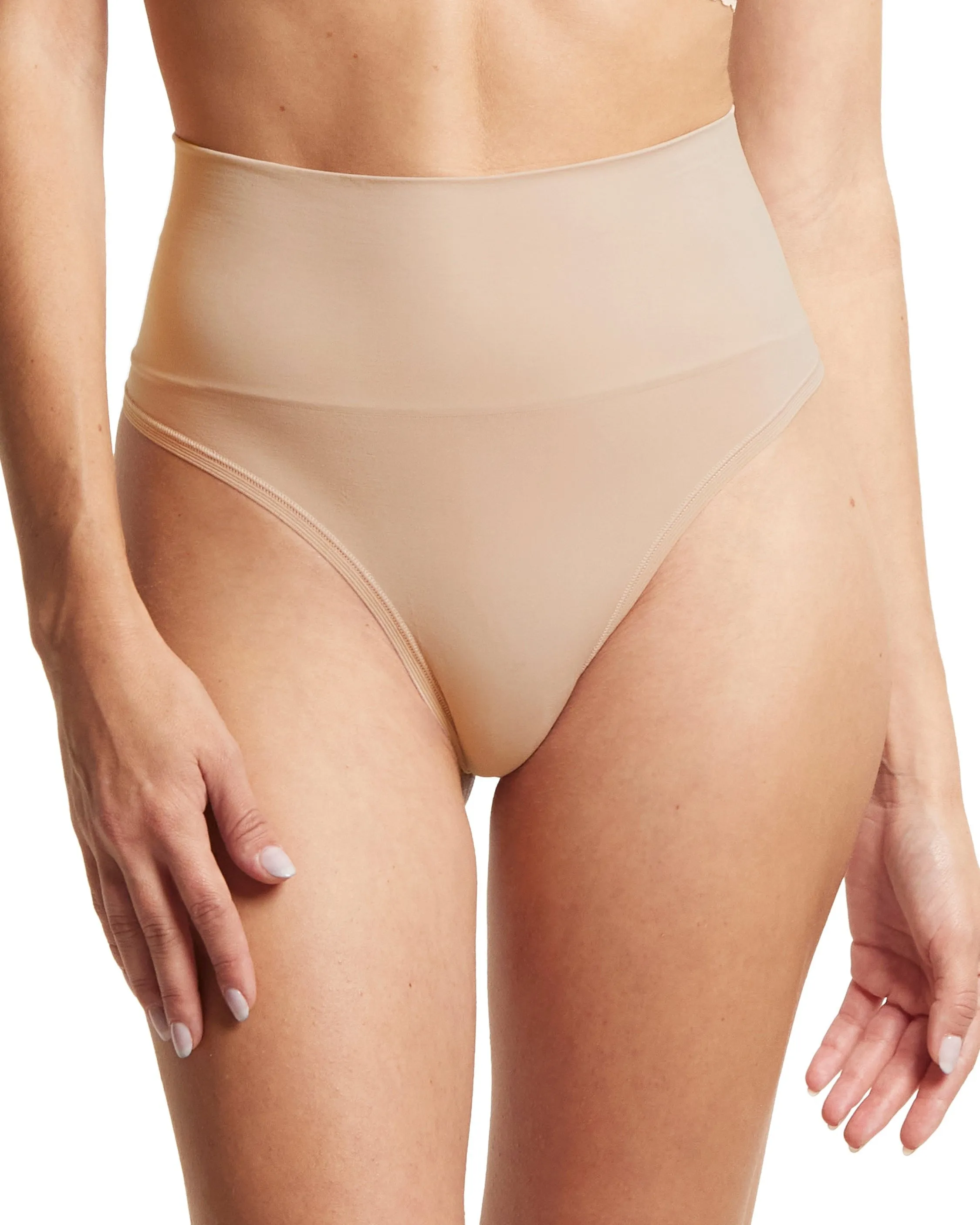 Body™ Midrise Thong Chai sold by Boston Proper
