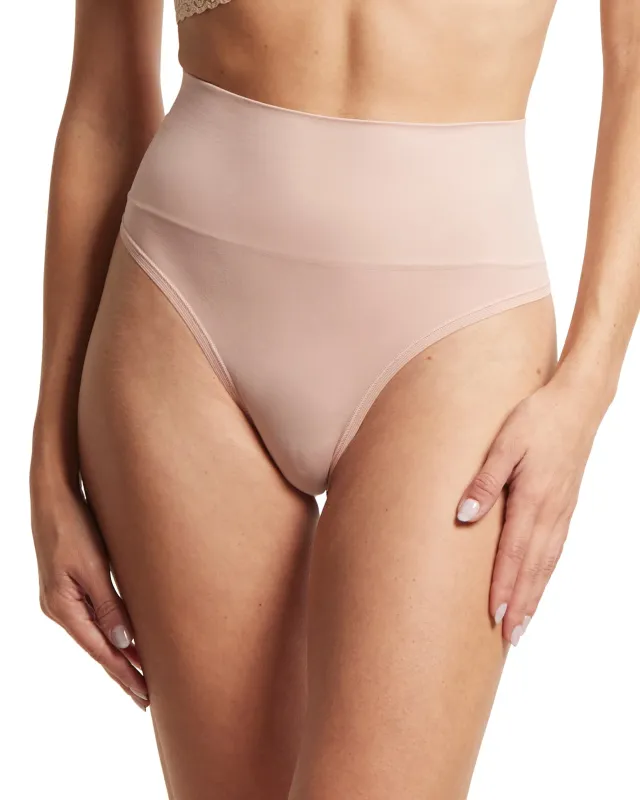 Body™ Midrise Thong Inner Peace Beige sold by Boston Proper