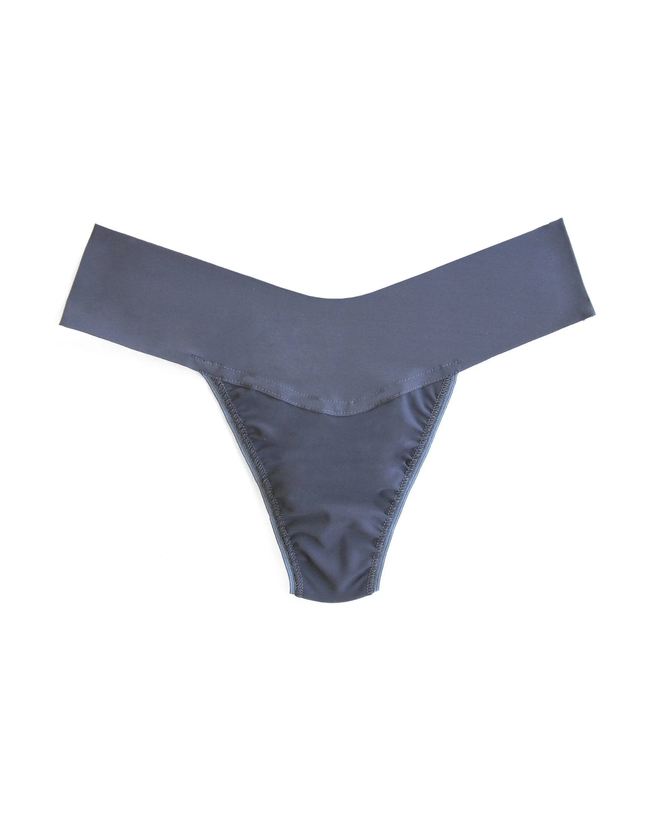 BreatheSoft® Natural Rise Thong Granite Grey sold by Boston Proper product image thumbnail 3