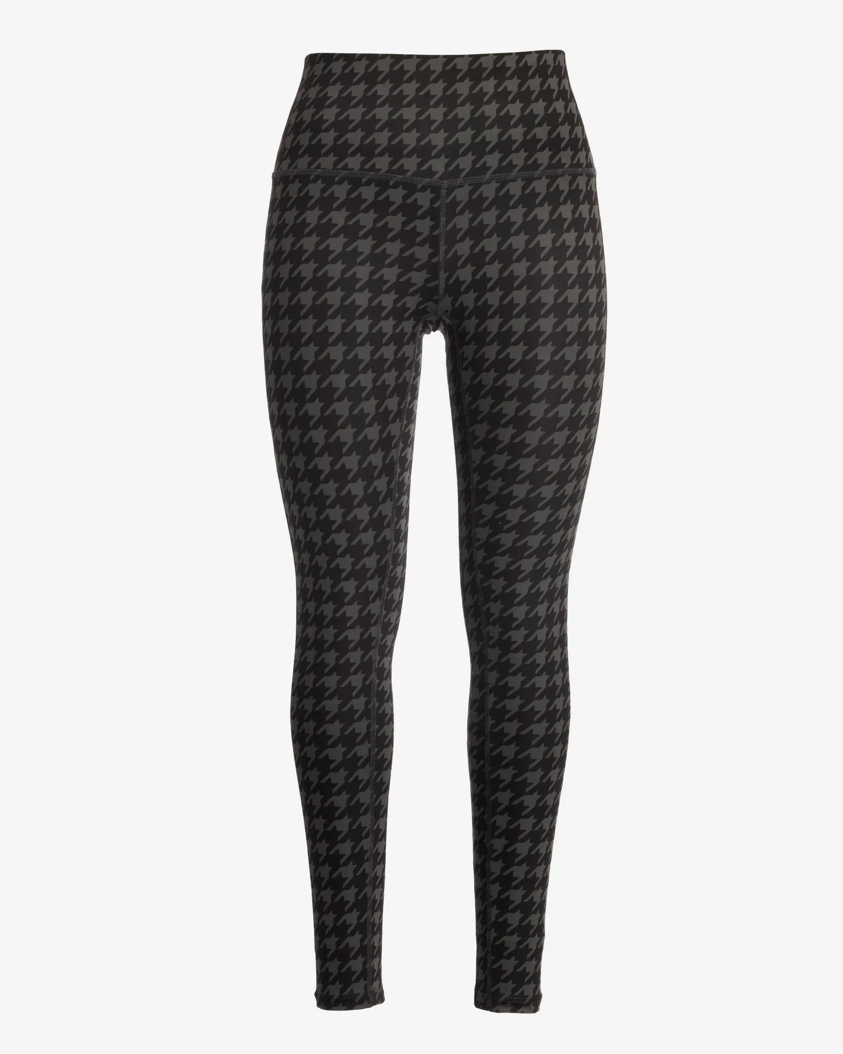 High Waisted Printed Sport Legging Graphite Houndstooth sold by Boston Proper product image thumbnail 2