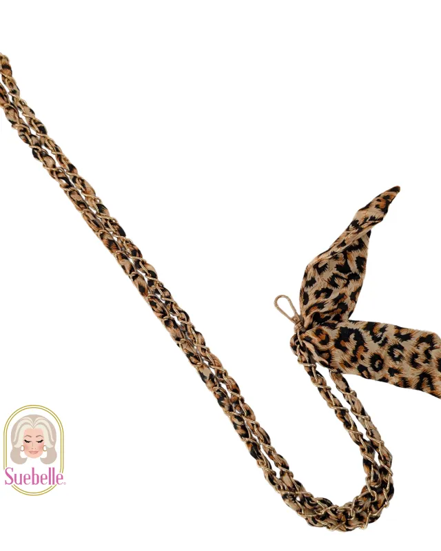 Oh Lala Leopard Crossbody Phone Chain sold by Boston Proper