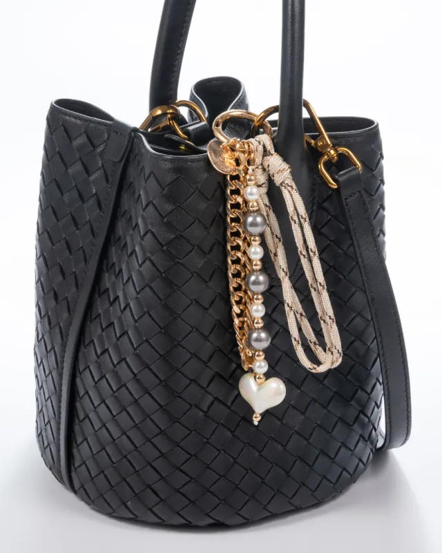 Please Me Pearls Bag Charm sold by Boston Proper