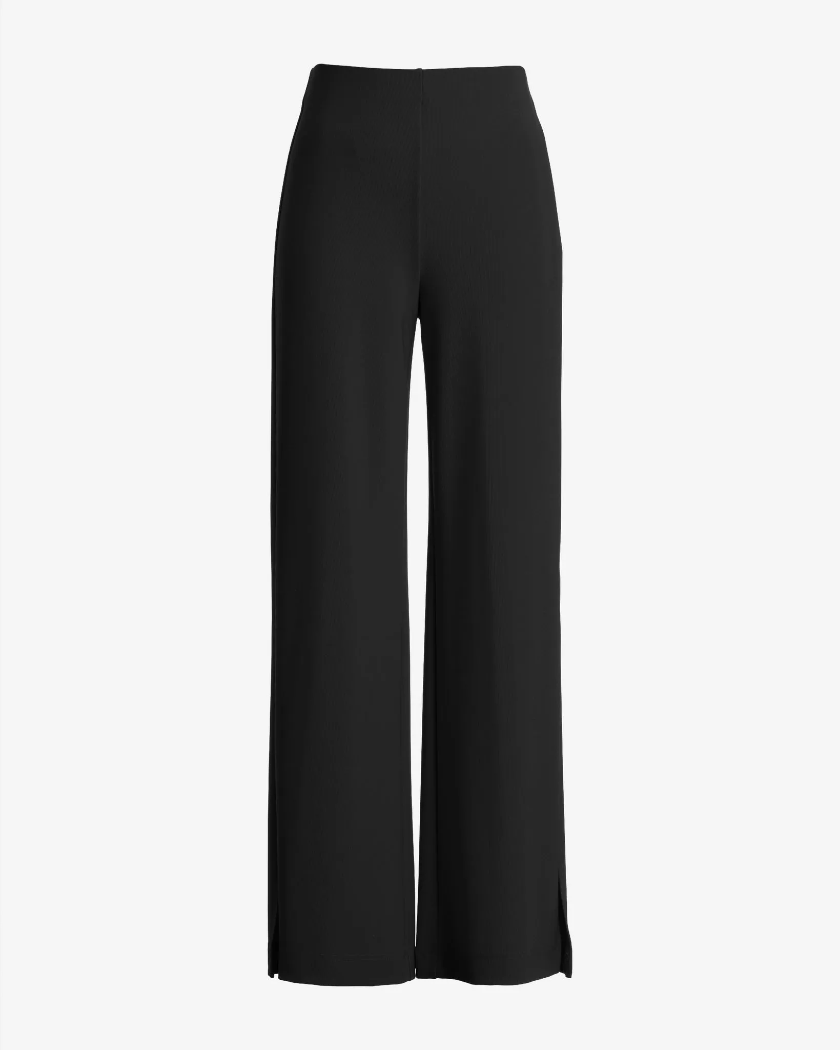 Beyond Travel Side Slit Pant Jet Black sold by Boston Proper product image thumbnail 2