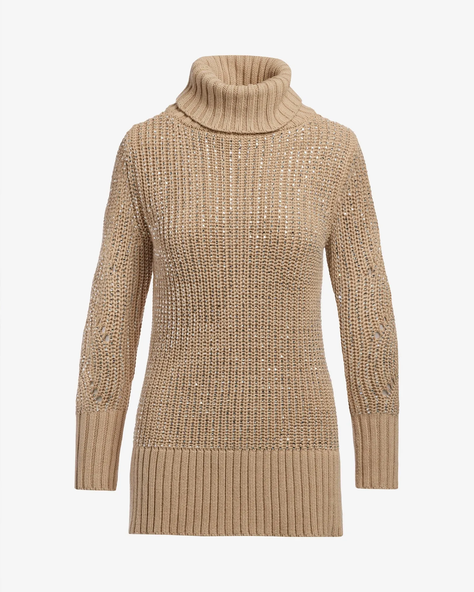Embellished Turtleneck Sweater Sesame sold by Boston Proper product image thumbnail 2
