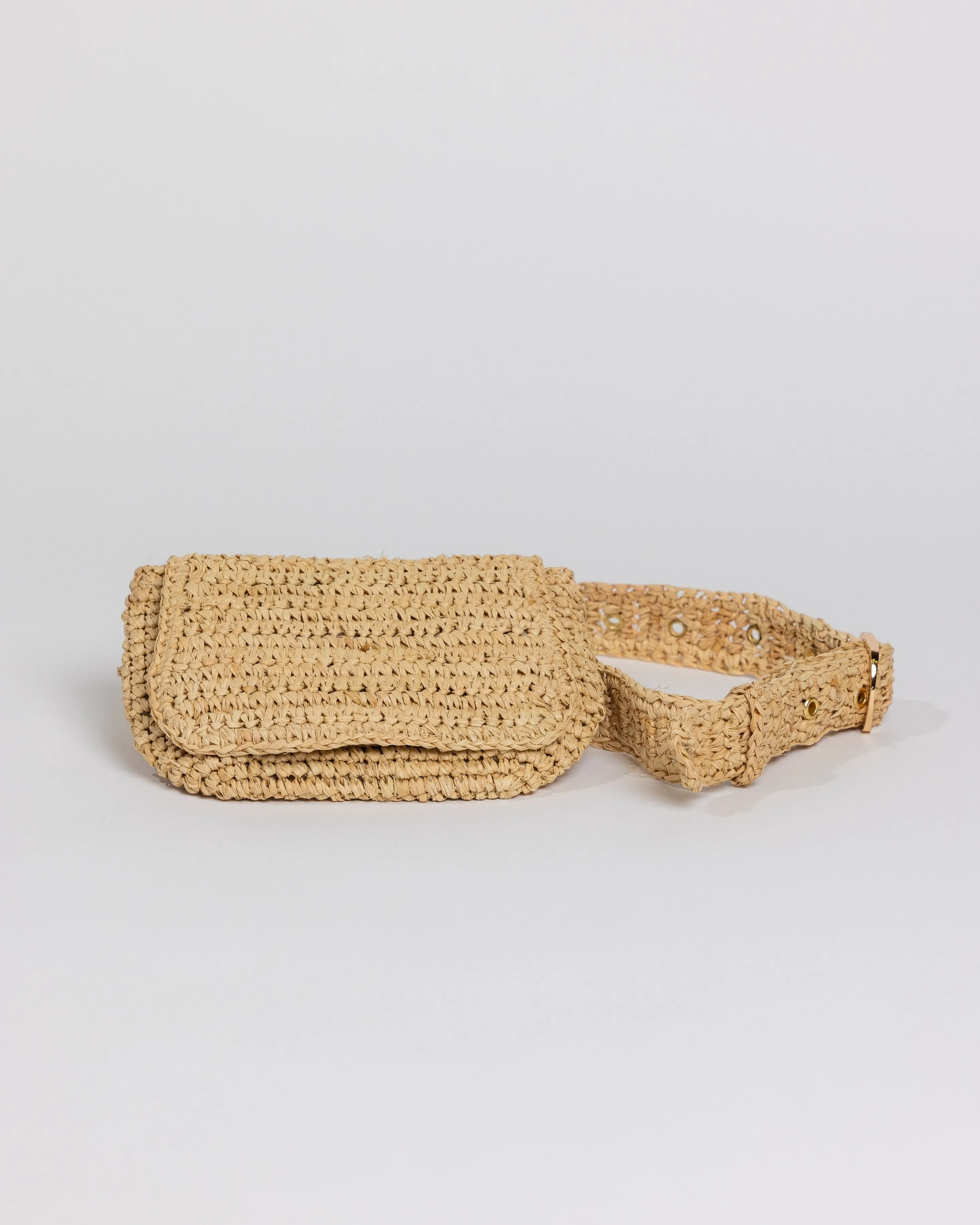 Straw Belt Bag sold by Boston Proper product image thumbnail 3