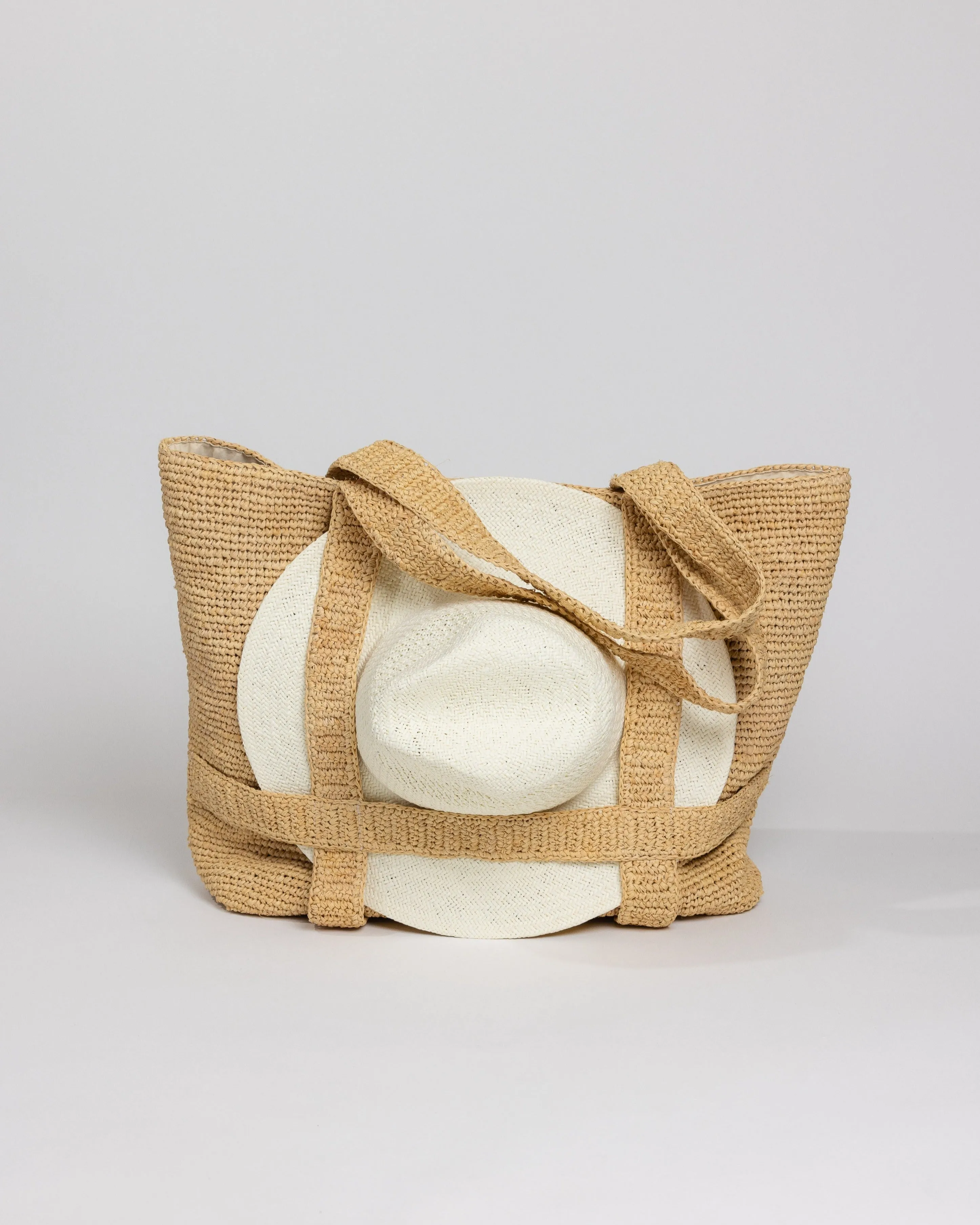 The Original Straw Traveler Bag sold by Boston Proper product image thumbnail 2
