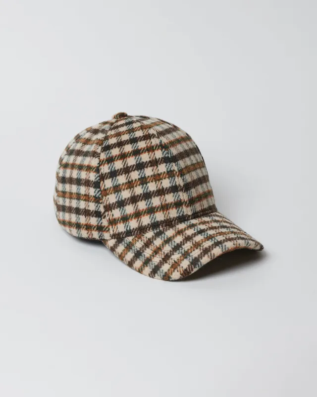 Everyday Plaid Cap sold by Boston Proper