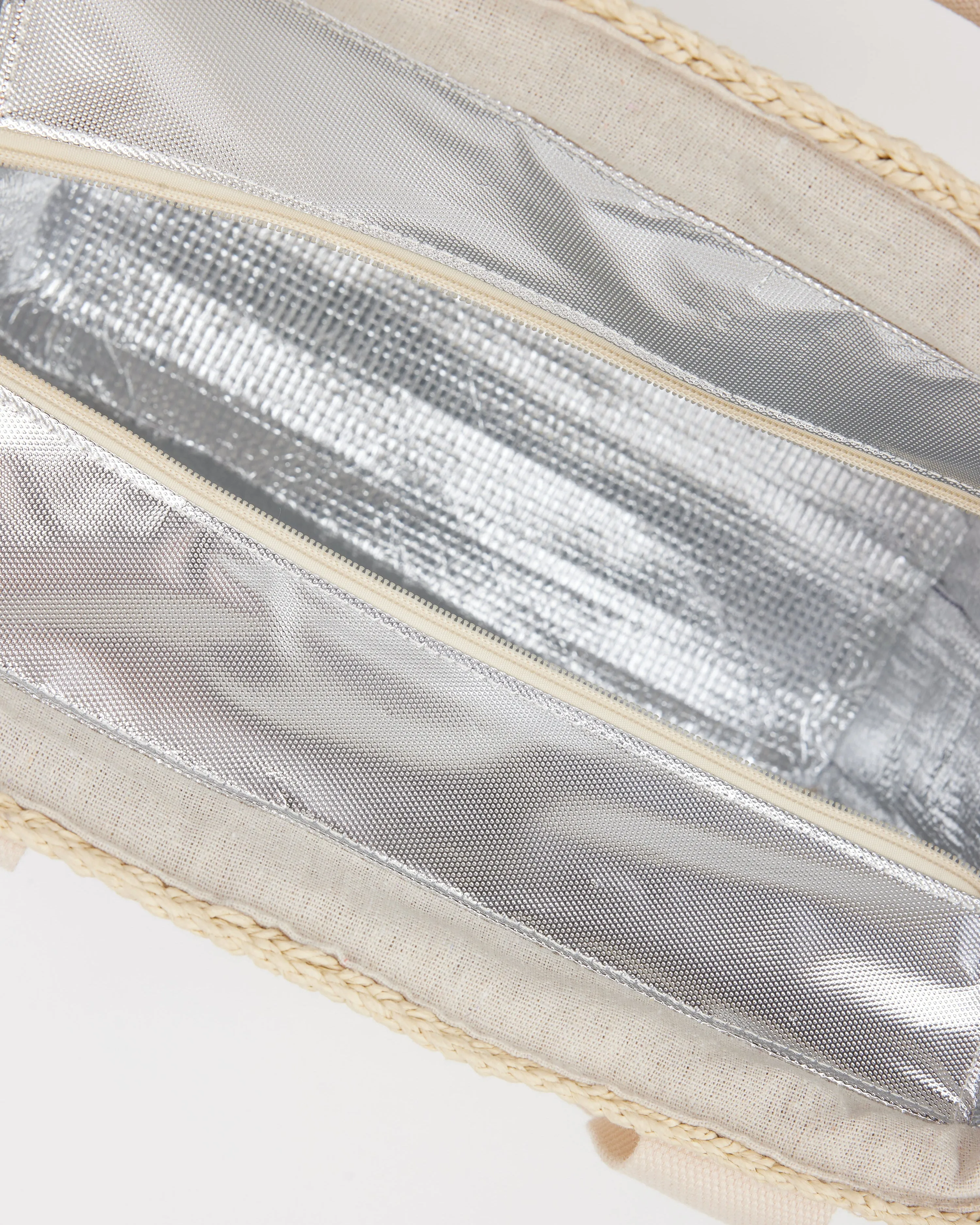 Modern Straw Cooler Tote sold by Boston Proper product image thumbnail 3