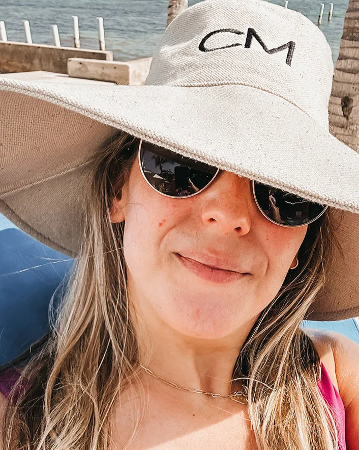 Canvas Packable Sun Hat sold by Boston Proper product image thumbnail 4