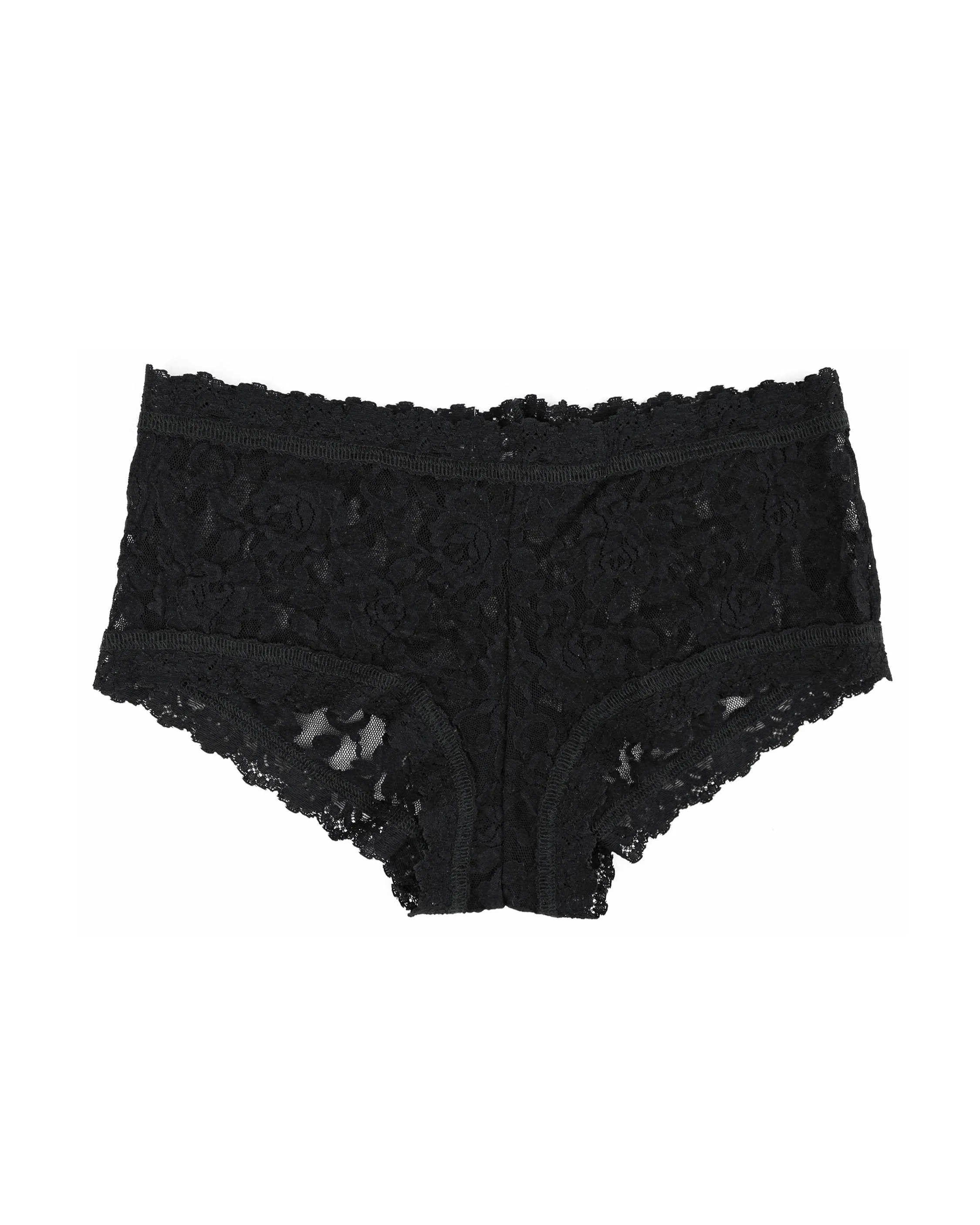 Signature Lace Boyshort Black sold by Boston Proper product image thumbnail 2