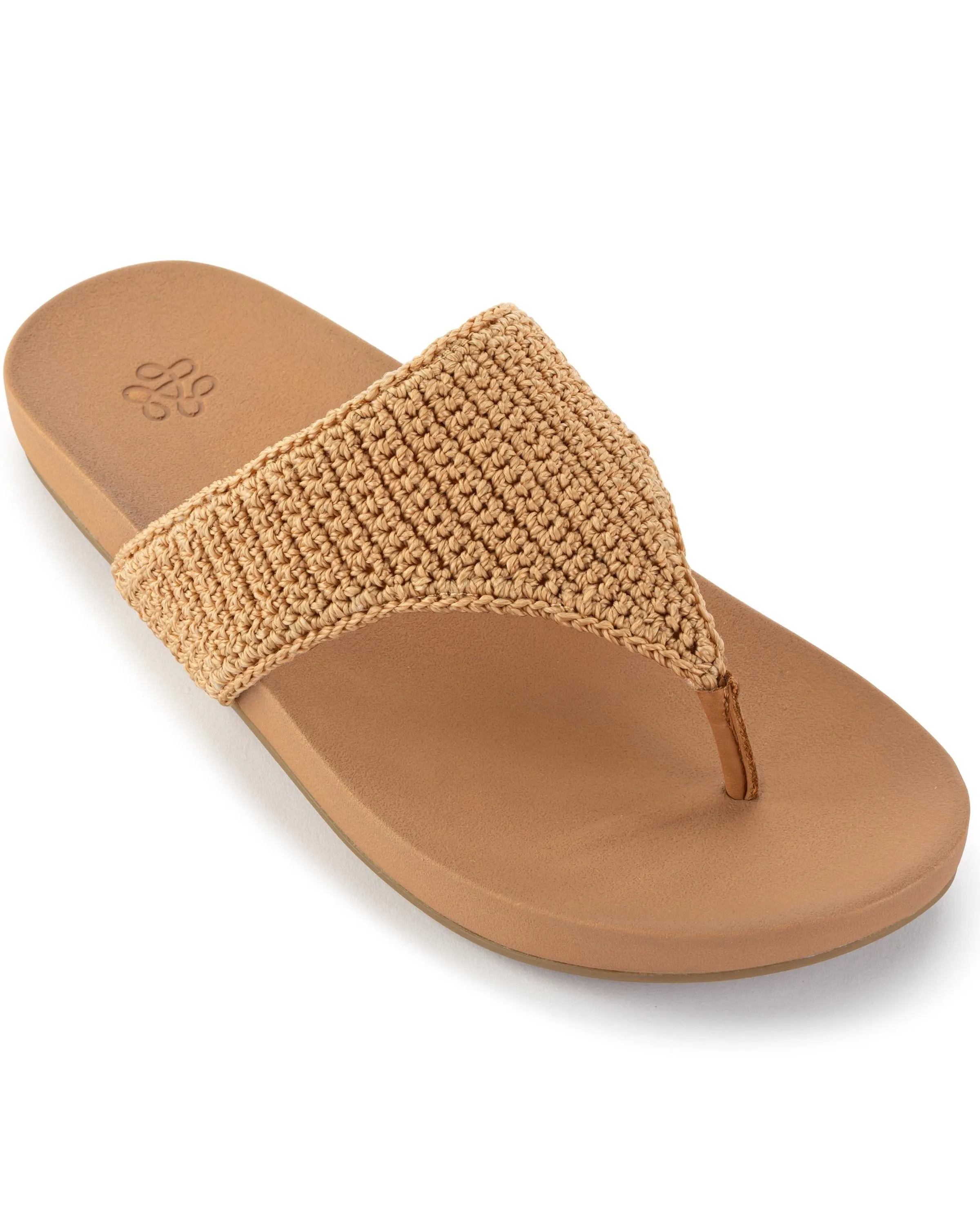 Everly Sandal - Hand Crochet - Bamboo sold by Boston Proper product image thumbnail 2