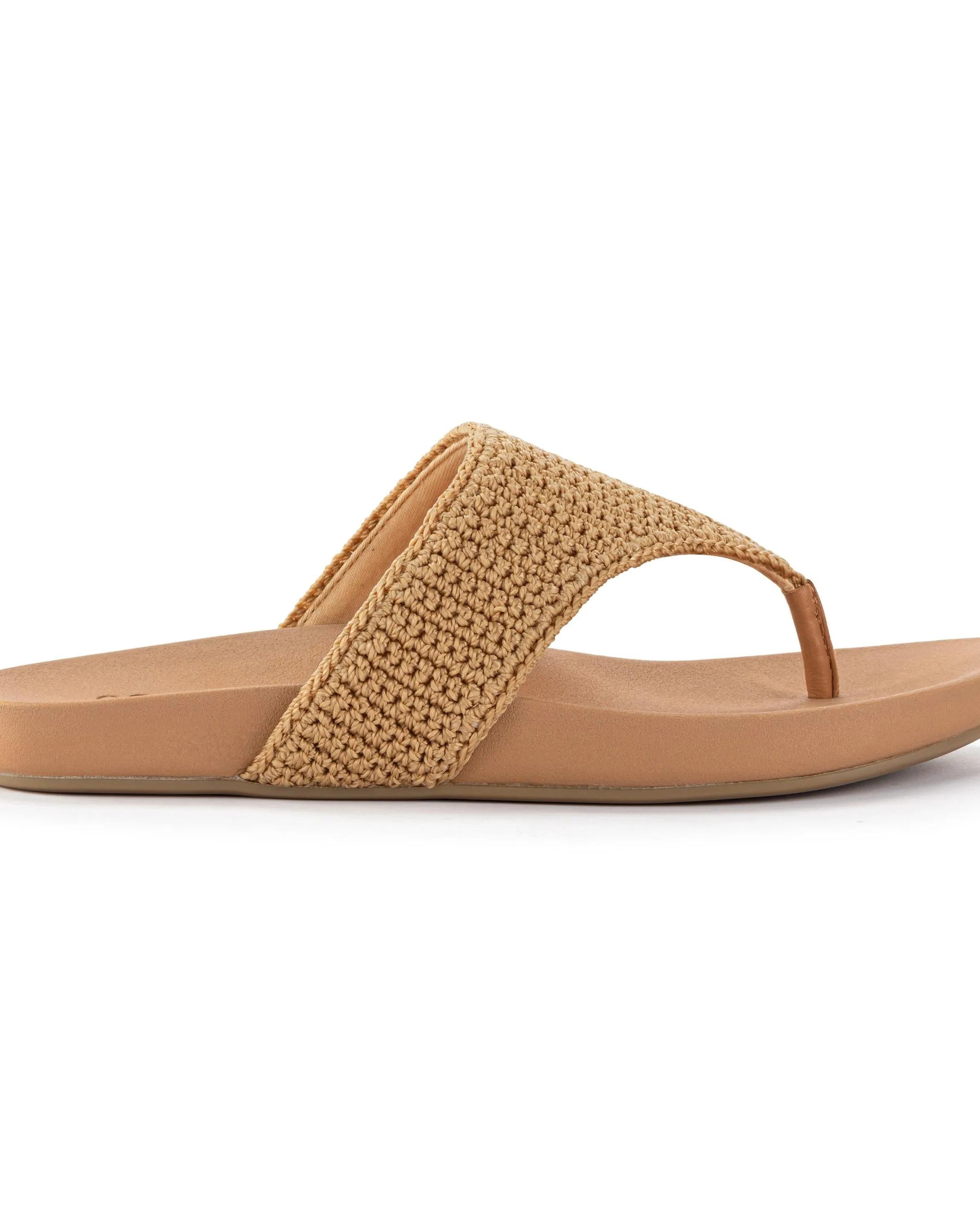 Everly Sandal - Hand Crochet - Bamboo sold by Boston Proper product image thumbnail 3