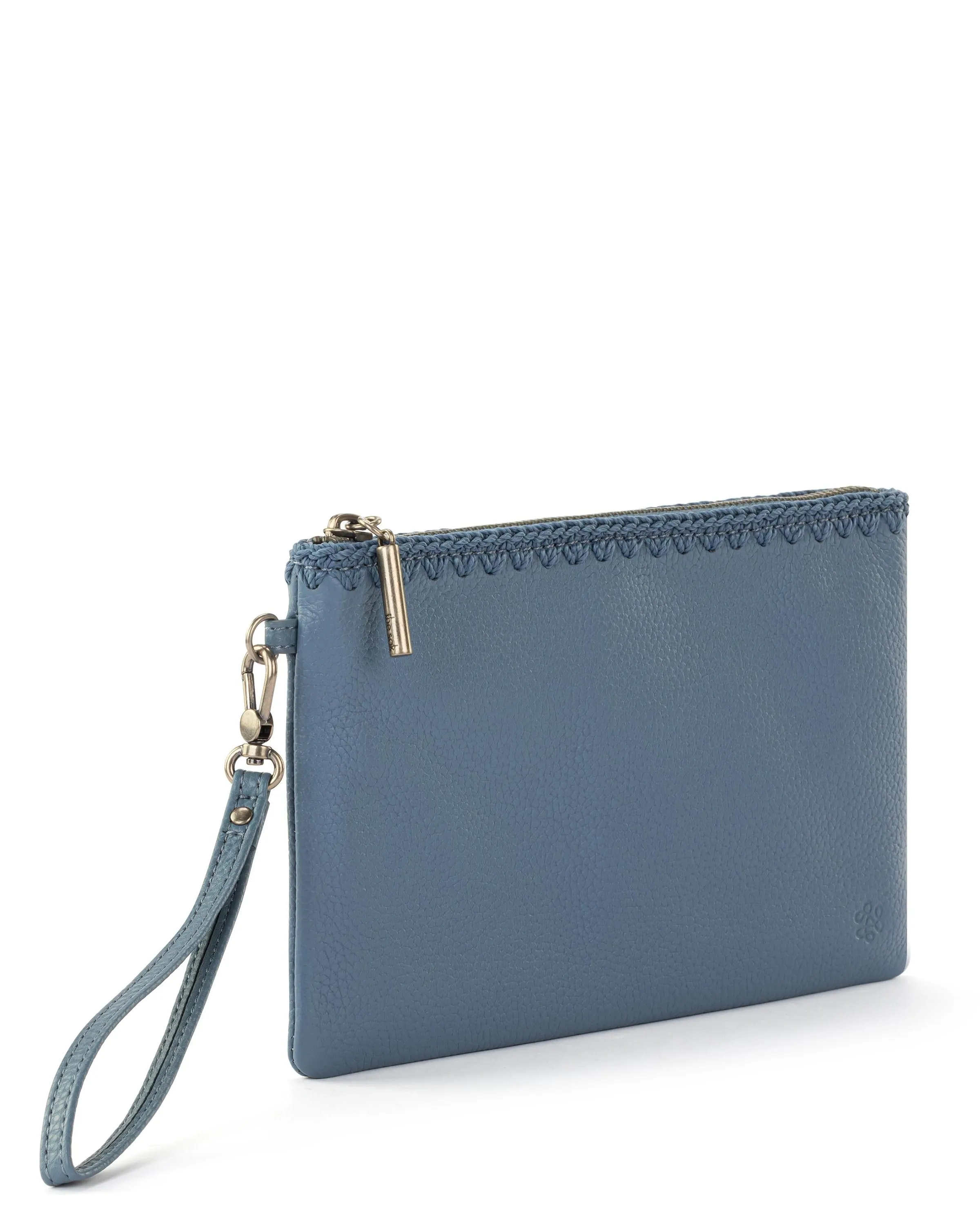 Vita Wristlet - Leather - Maritime sold by Boston Proper product image thumbnail 2