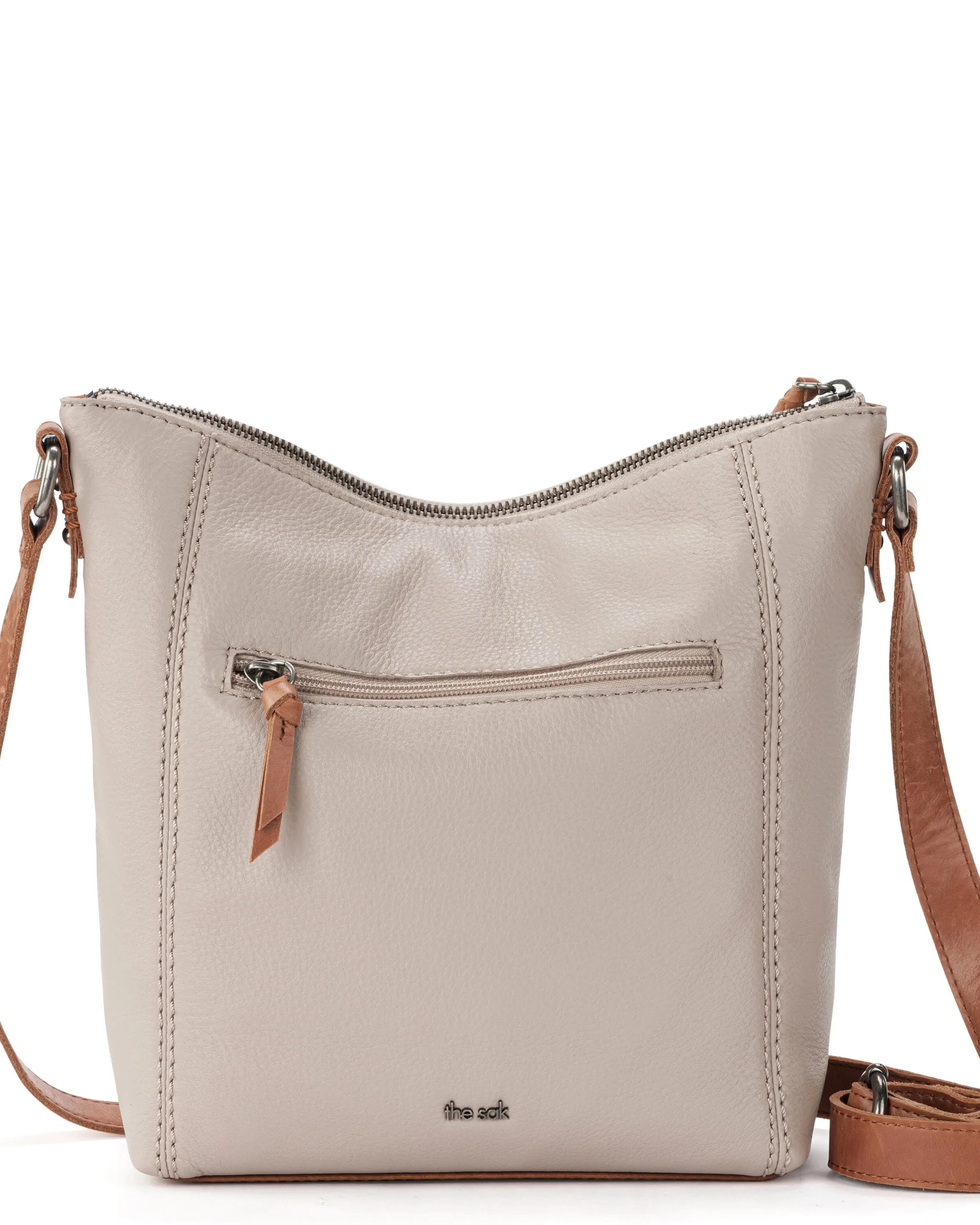 Ashland Crossbody - Leather - Sand sold by Boston Proper product image thumbnail 5
