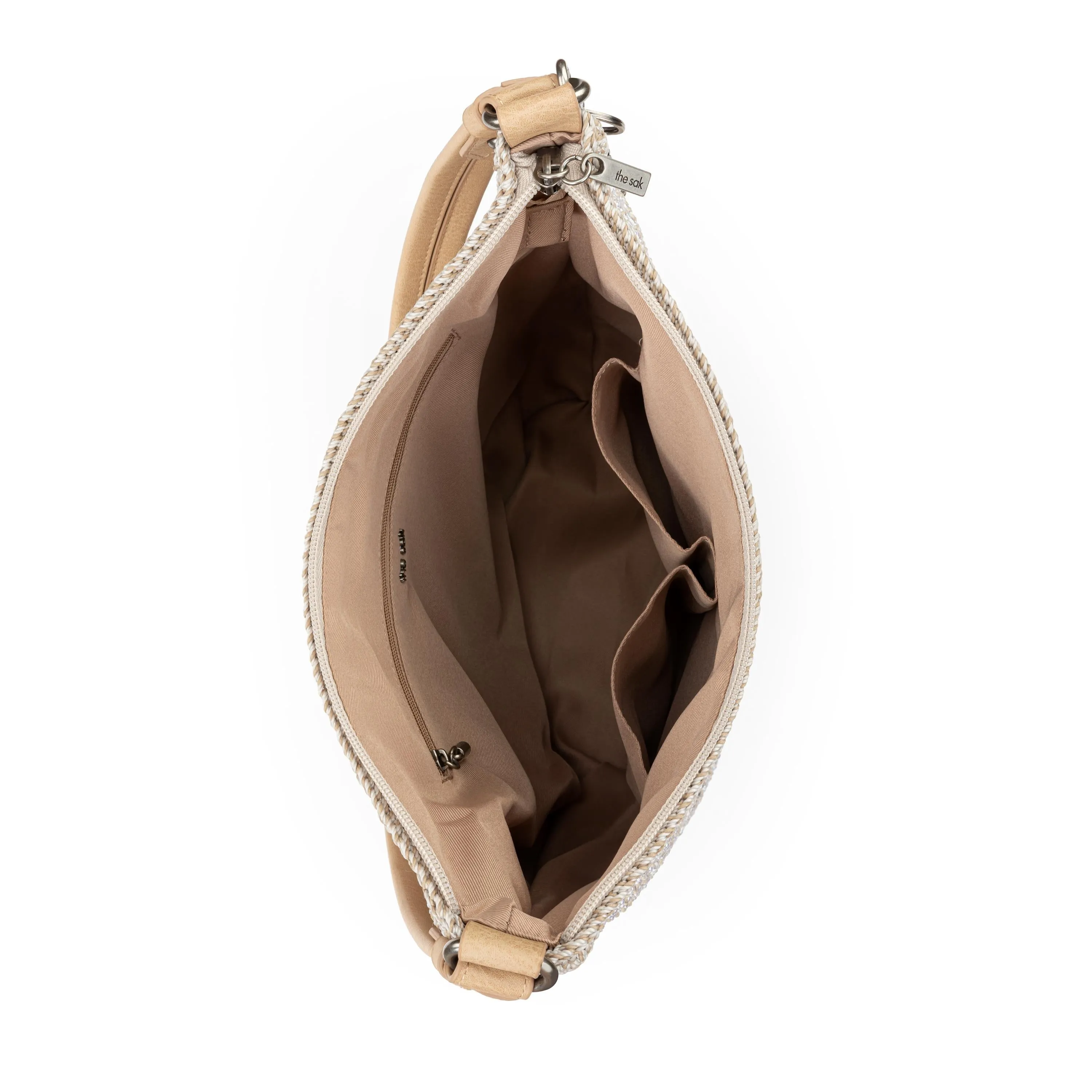 Sequoia Hobo - Hand Crochet - Sand Stripe sold by Boston Proper product image thumbnail 4