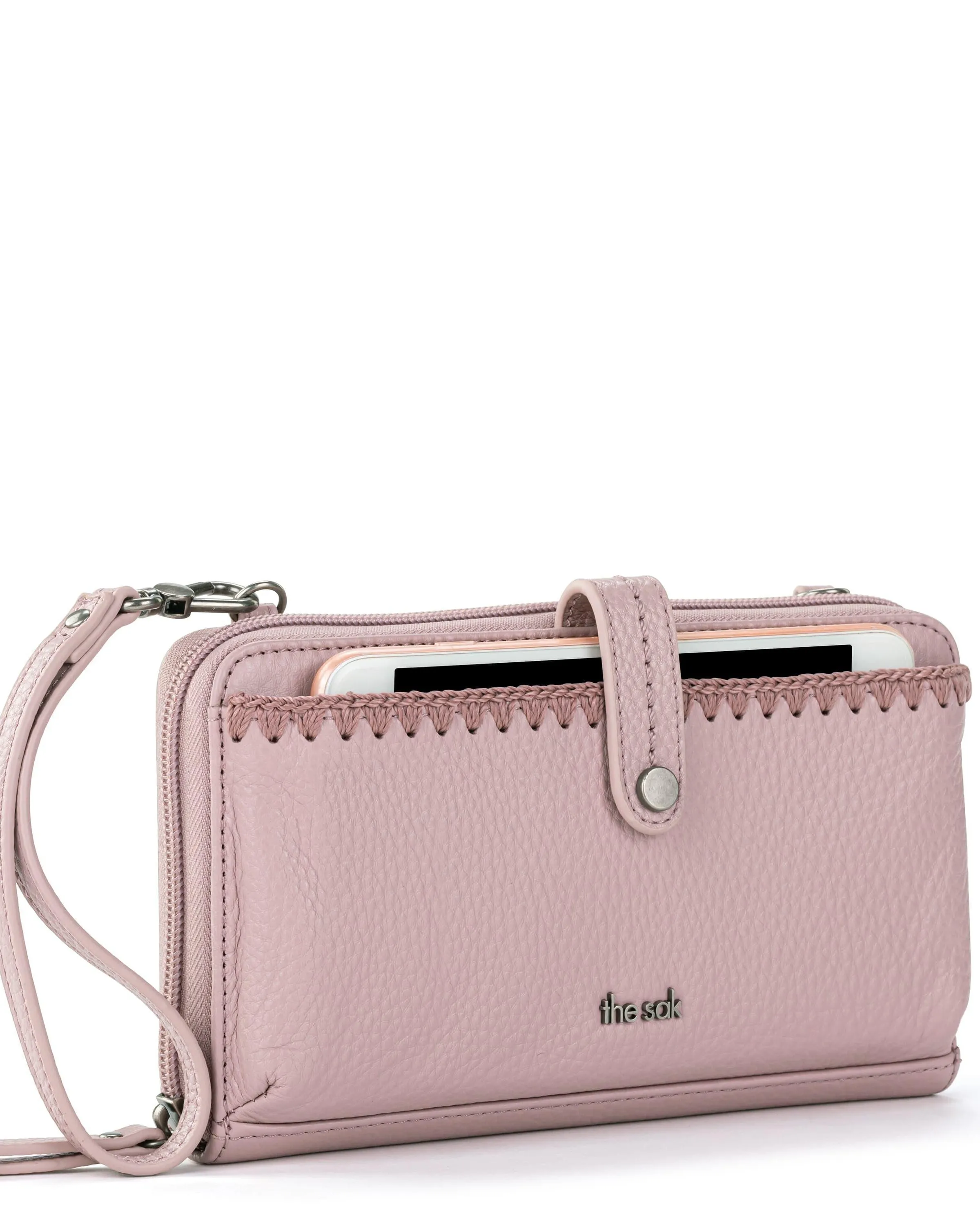 Iris Smartphone Wallet - Leather - Rosewood sold by Boston Proper product image thumbnail 3