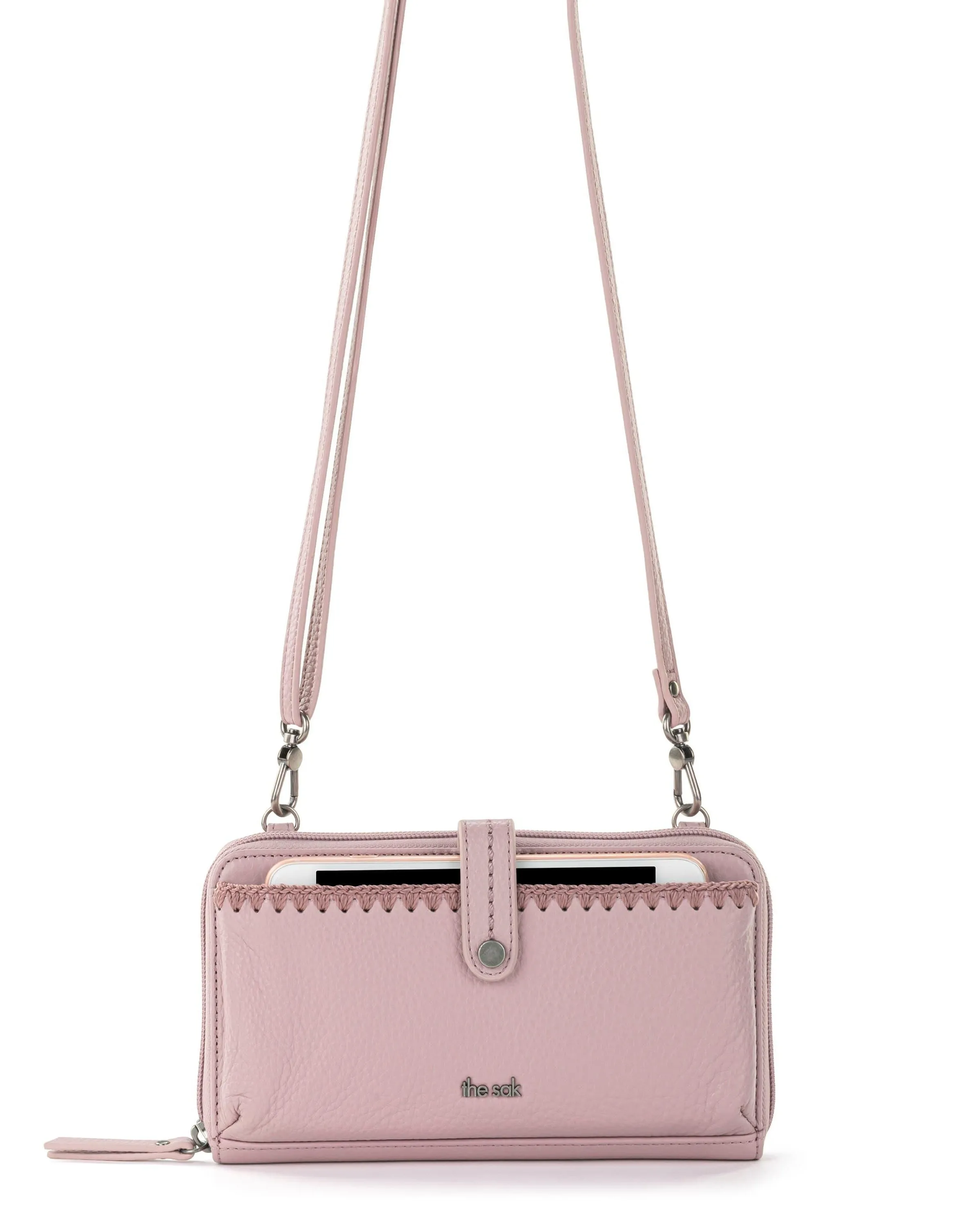 Iris Smartphone Wallet - Leather - Rosewood sold by Boston Proper product image thumbnail 2