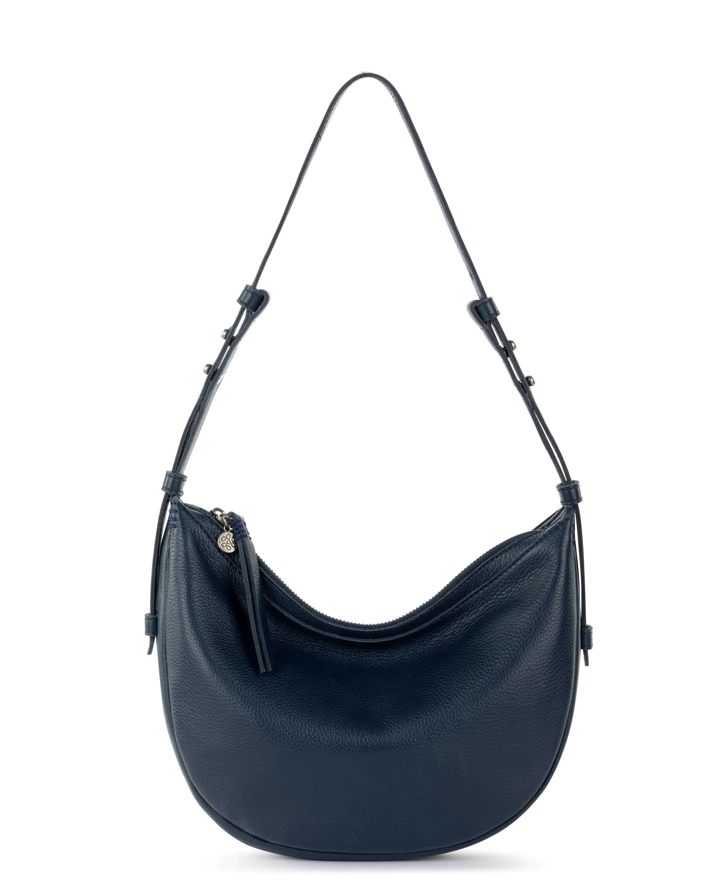 Tess Shoulder Bag - Leather - Indigo sold by Boston Proper