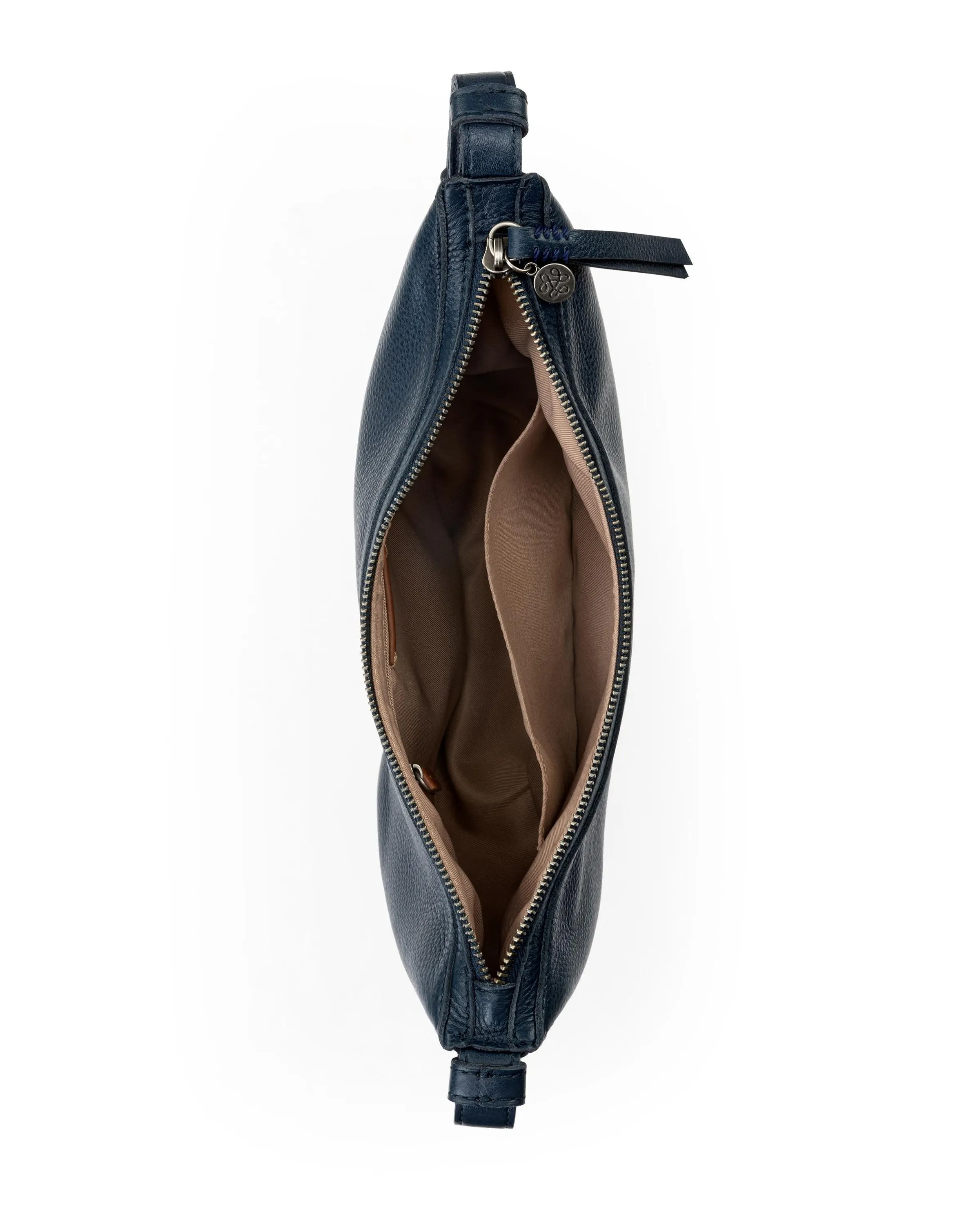 Tess Shoulder Bag - Leather - Indigo sold by Boston Proper product image thumbnail 3