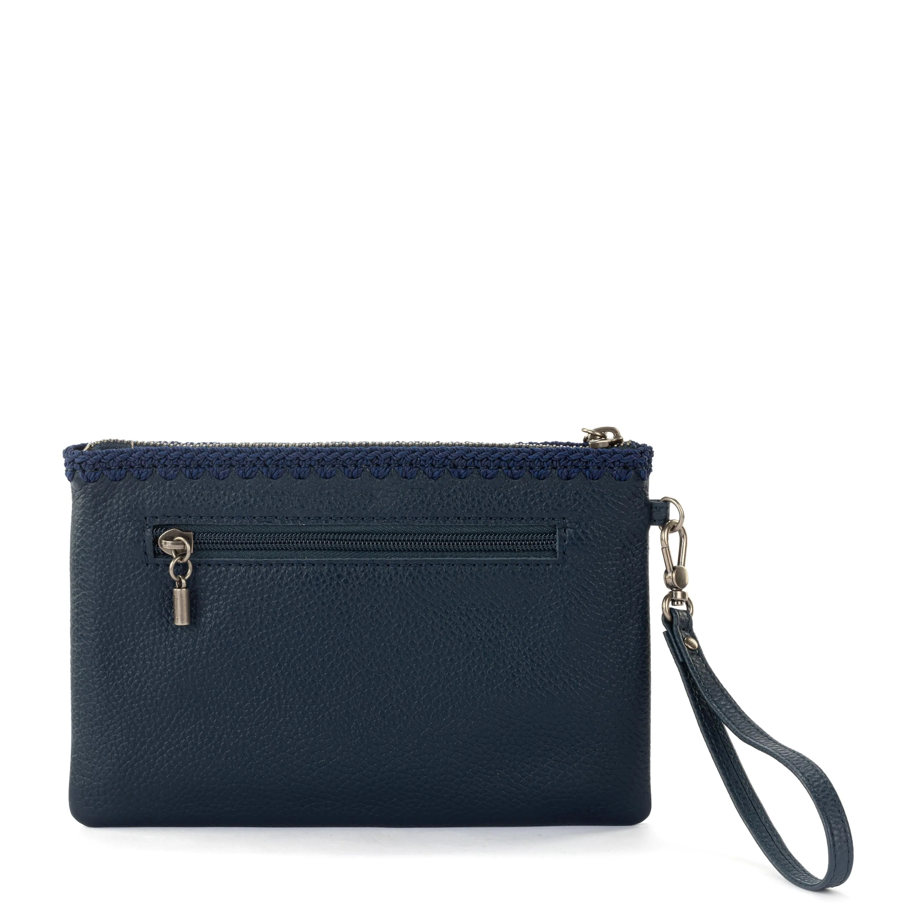 Vita Wristlet - Leather - Indigo sold by Boston Proper product image thumbnail 4