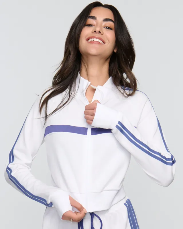 Serena Pickleball Jacket – Retro Sport Zip-Up made by Boston Proper