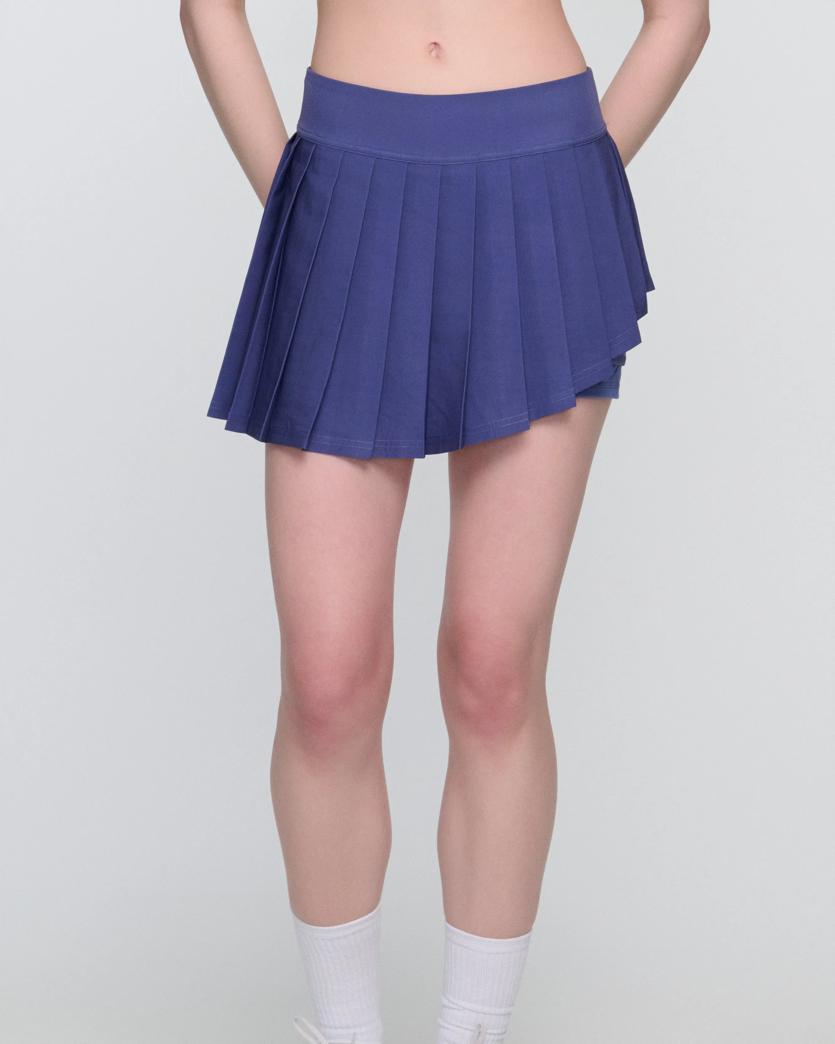 Lola Pleated Pickleball Skort – Asymmetric Court Skort | 2025 Pickleball Fashion sold by Boston Proper product image thumbnail 4