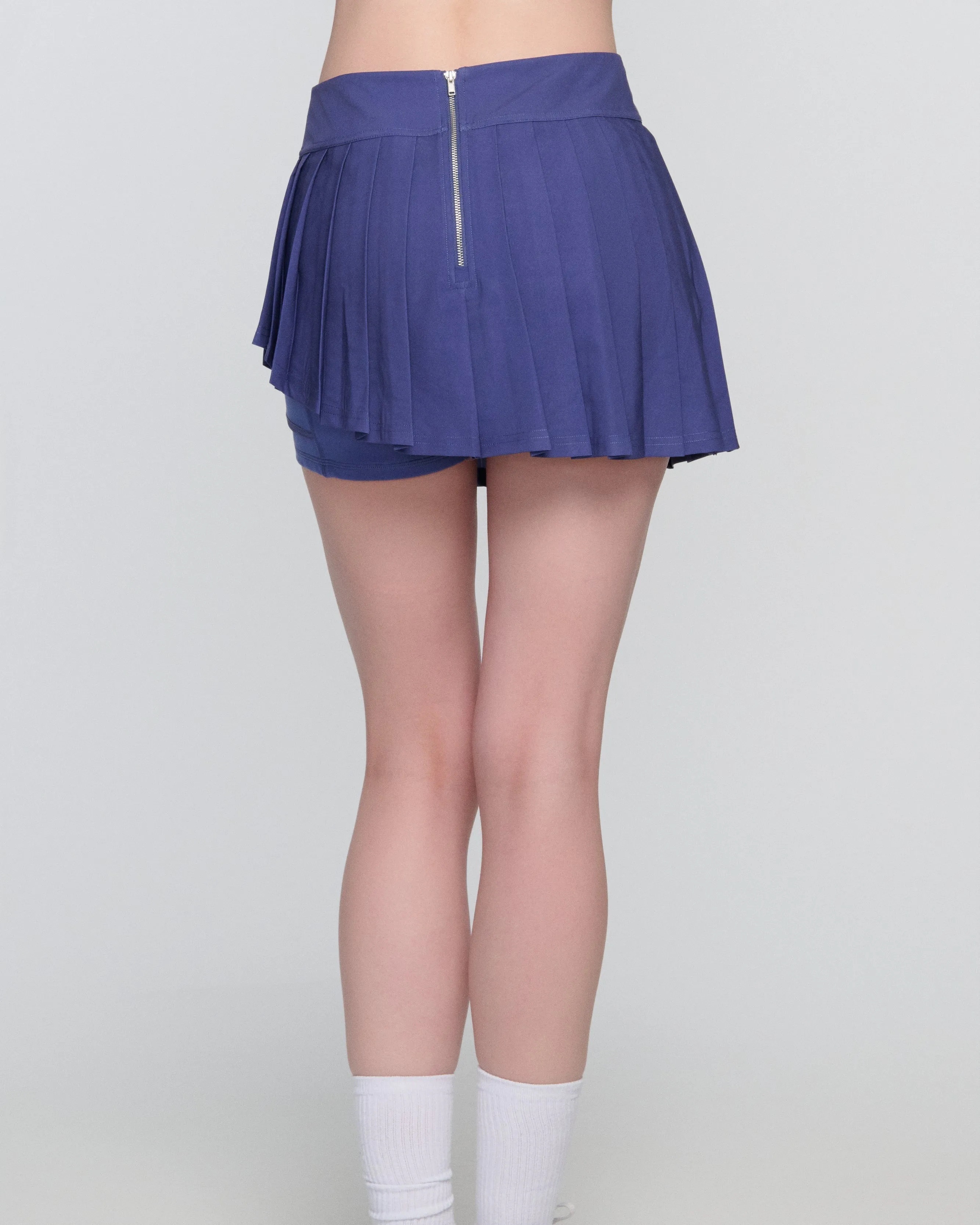 Lola Pleated Pickleball Skort – Asymmetric Court Skort | 2025 Pickleball Fashion sold by Boston Proper product image thumbnail 5