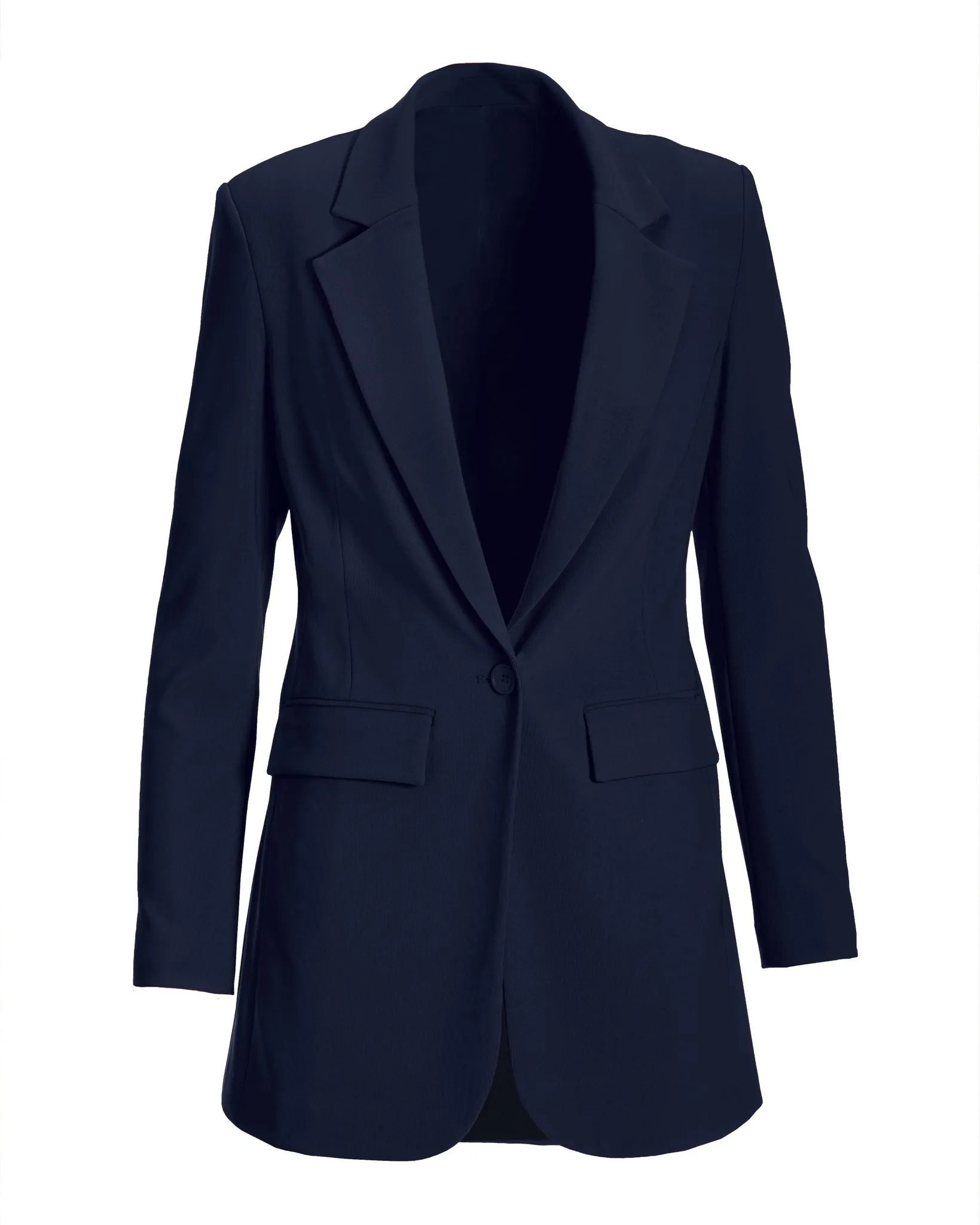 Beyond Travel Classic Boyfriend Blazer Maritime Navy sold by Boston Proper product image thumbnail 2