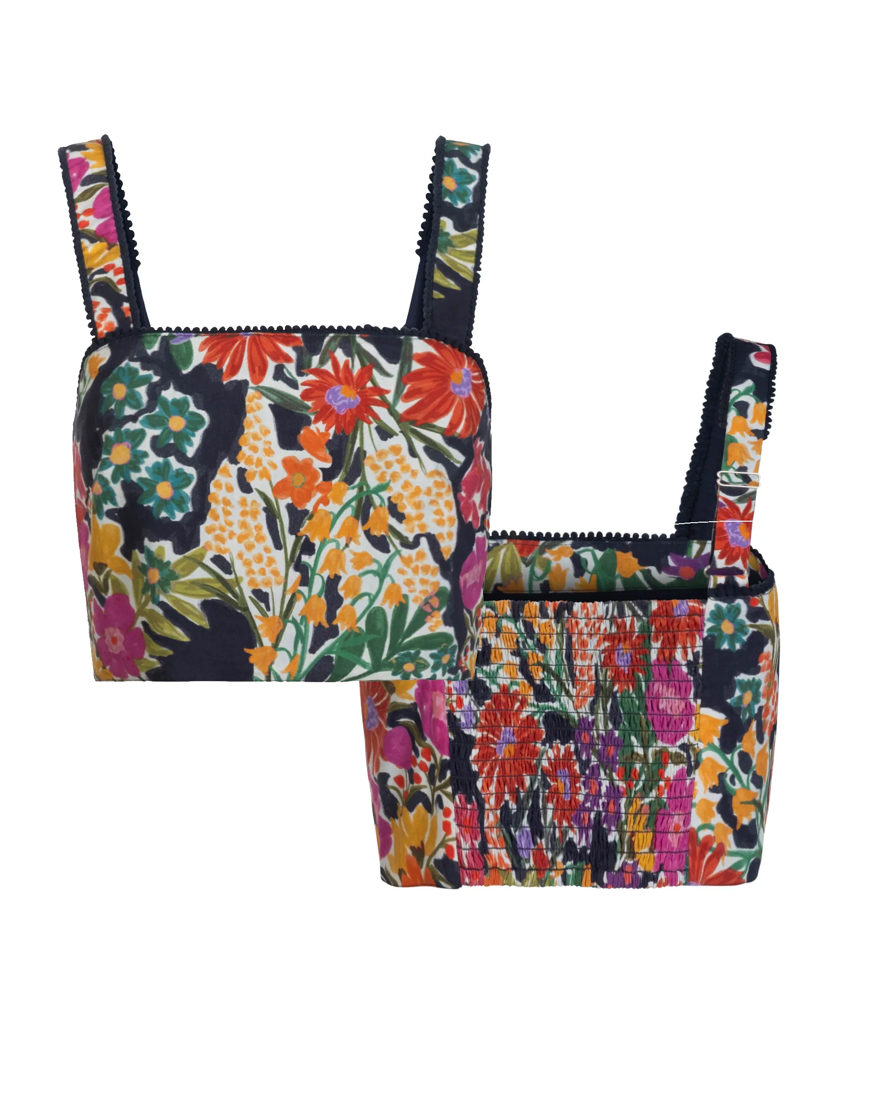 Ilyssa Crop Top In Gardenia sold by Boston Proper