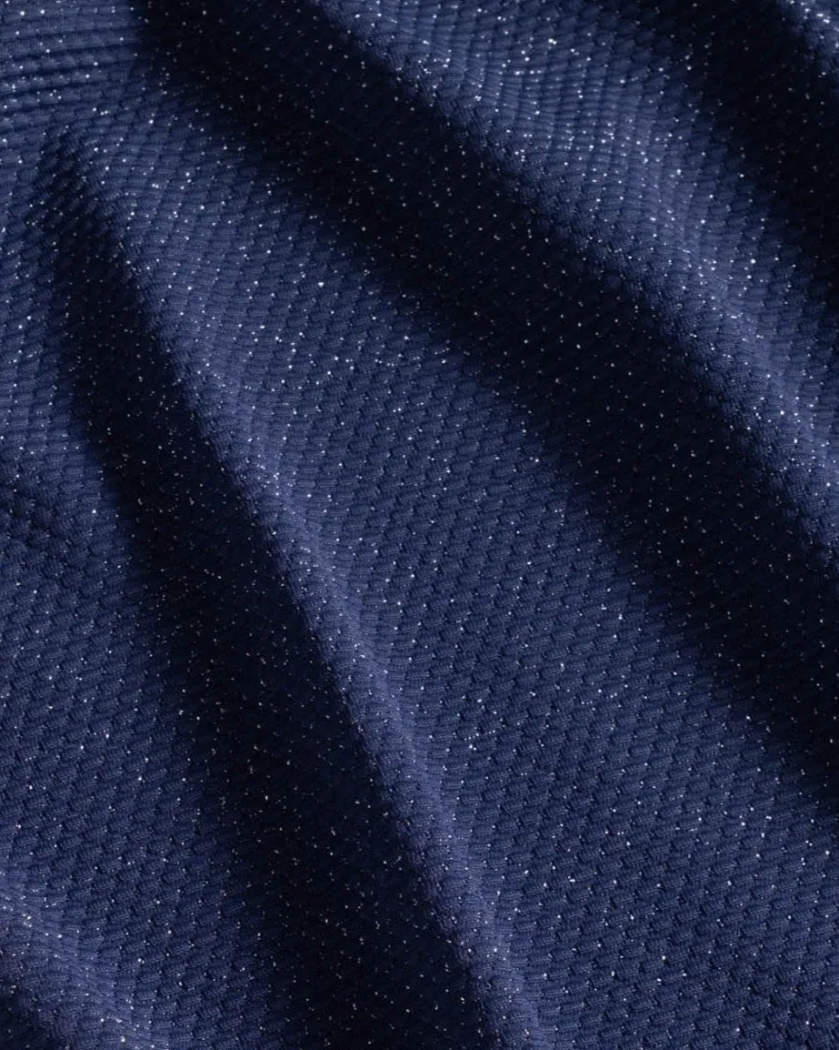 Talia One Piece In Marine Blue Metallic sold by Boston Proper product image thumbnail 5