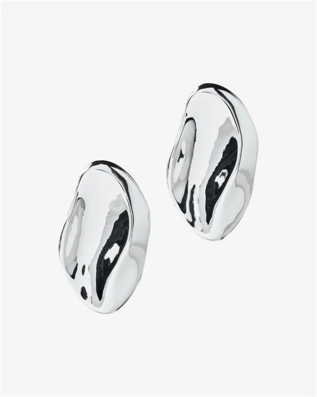 Modern Stud Earrings Silver sold by Boston Proper