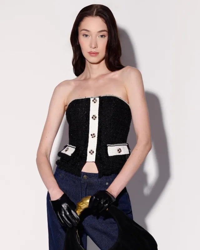 Demi Top, Heiress Tweed made by Walter Baker