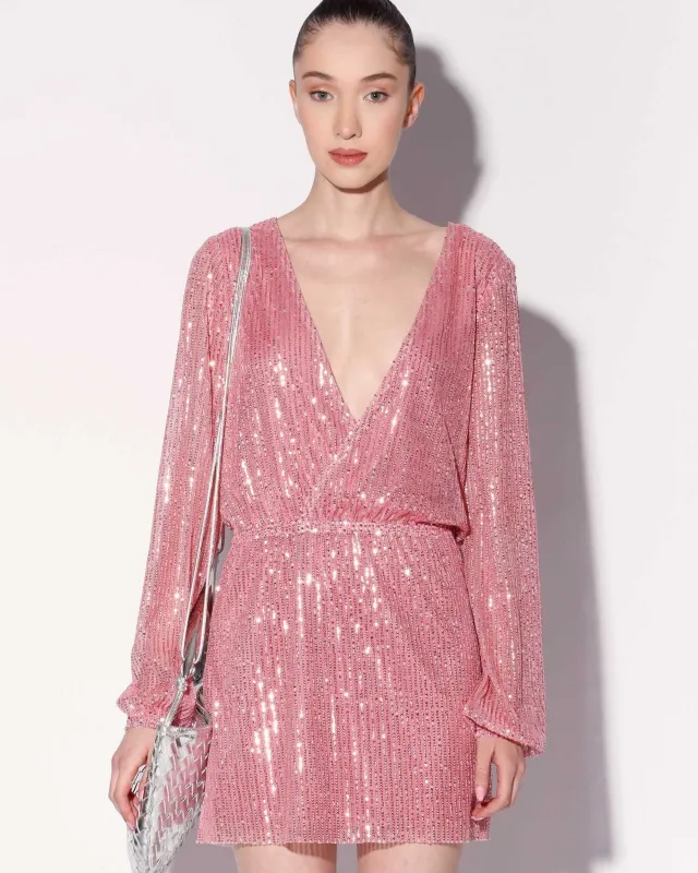 Callypso Dress, City Sequin Rose sold by Boston Proper