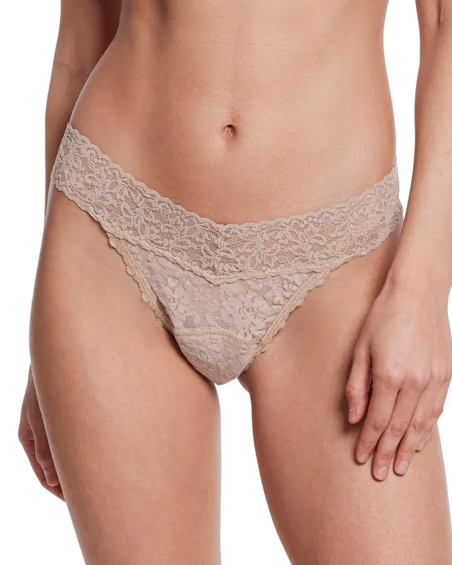 Signature Lace® Leakproof Original Rise Thong sold by Boston Proper