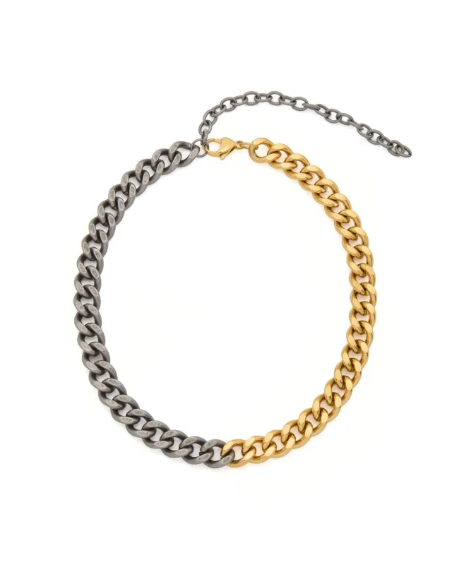 ALIZE NECKLACE MIXED METAL sold by Boston Proper