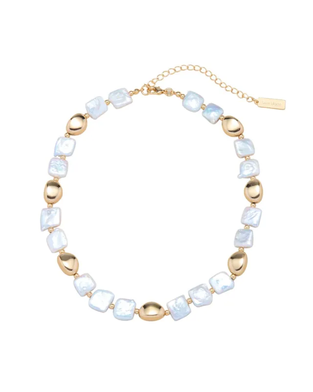 FRESHWATER PEARL PINA NECKLACE GOLD sold by Boston Proper