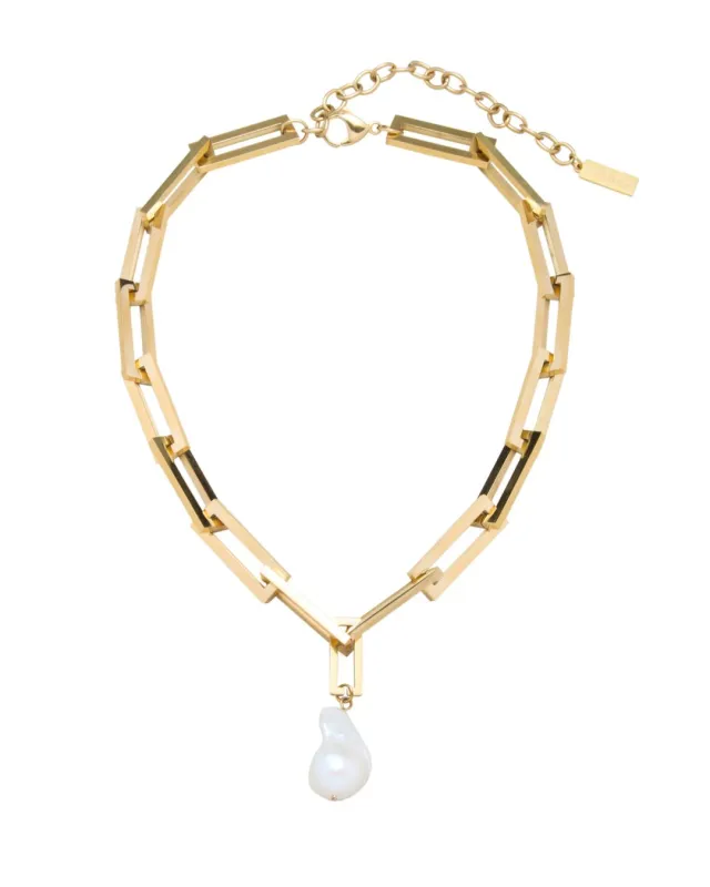 FRESHWATER PEARL TERRY NECKLACE sold by Boston Proper