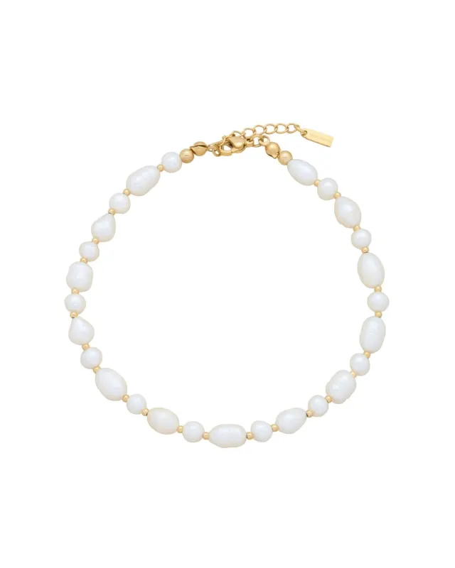 FRESHWATER PEARL LEAH ANKLET sold by Boston Proper