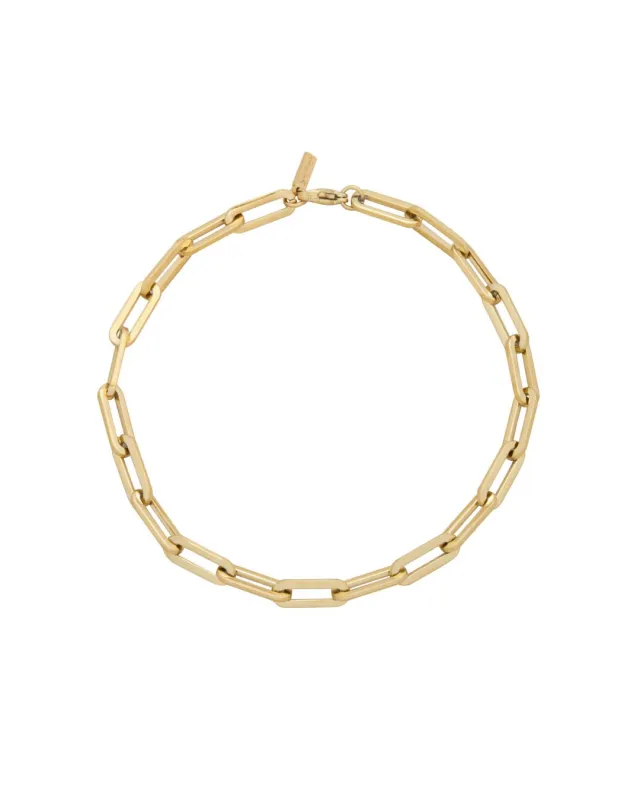 YASMINE ANKLET GOLD sold by Boston Proper