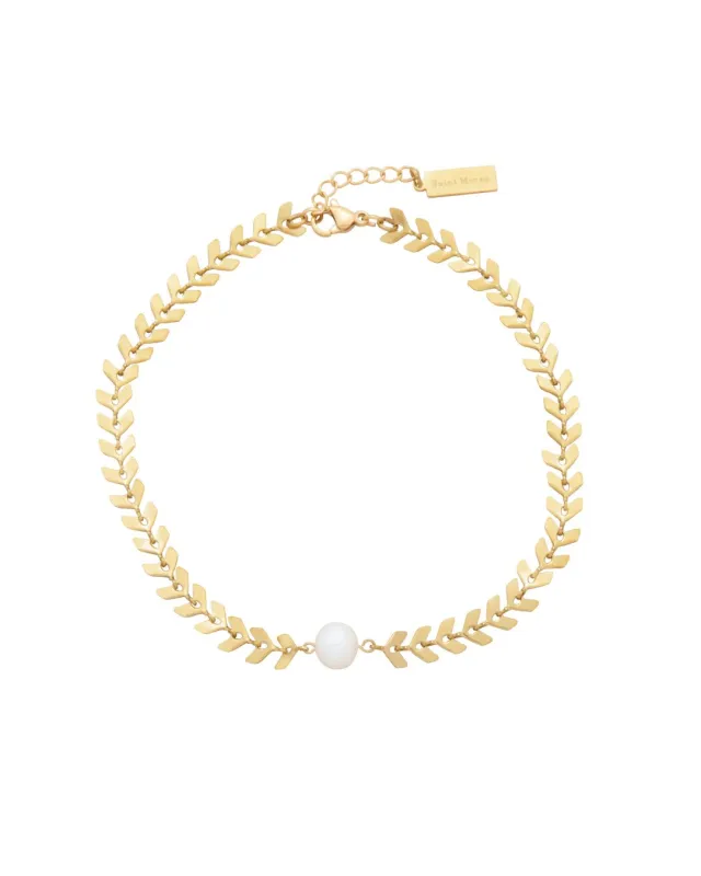 FRESHWATER PEARL ALINA ANKLET sold by Boston Proper