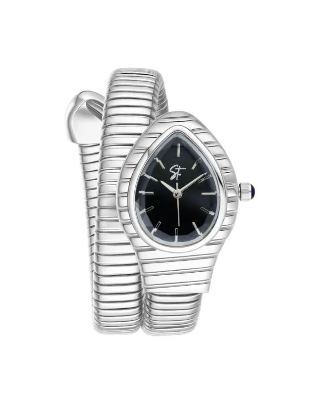 WRAP WATCH SILVER made by Boston Proper